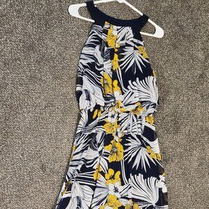 Signature by Robbie Bee floral halter dress size 6